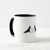 Mug Hugin et MuninVegvisirAbbaye d'Odinsnoir (Devant gauche)