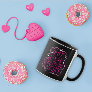Mug Hugs, baisers et Voeux de Saint Valentin, Coeurs,
