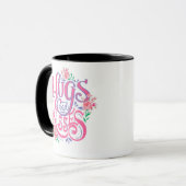 MUG HUGS ET KISSES (Devant gauche)