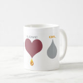 Mug Huile d'amour de paix (Devant droit)