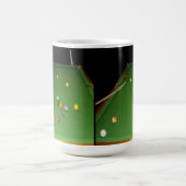 Mug Huile De Table De Huitième Ball Avec Boules Et Coe (Centre)
