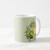 Mug Huile d'olive et orange : (Devant droit)