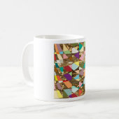 Mug Huile d'or couleur Abstraite (Devant gauche)