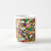 Mug Huile d'or couleur Abstraite (Centre)