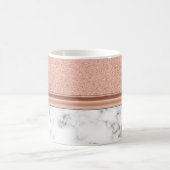 Mug Huile d'or rose sur marbre (Centre)