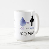 Mug Huile et Eau Do Mix (Devant droit)