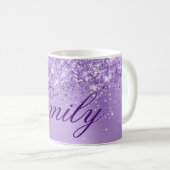 Mug Huile Lavande Personnalisée (Devant droit)