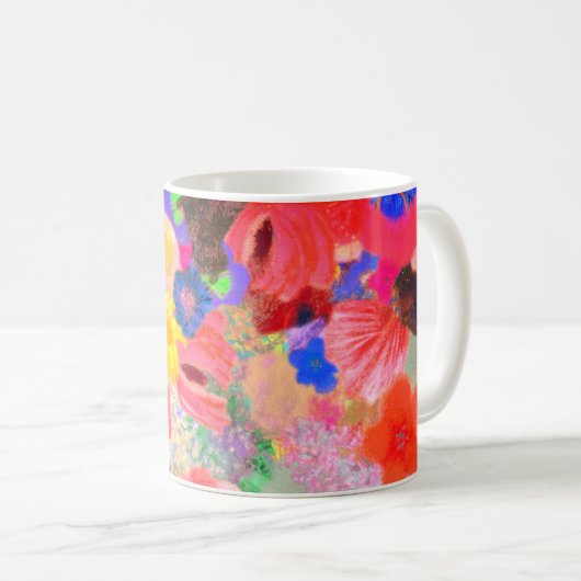 Mug Huiles de fleurs (Devant droit)
