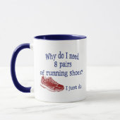 Mug Huit paires de chaussures (Gauche)