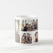Mug Huit photos collent sans texte (Centre)