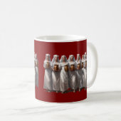 Mug Huit servantes trayant découpées (Devant droit)