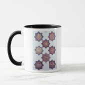 Mug Huit tuiles décorées des animaux (Gauche)