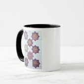 Mug Huit tuiles décorées des animaux (Devant gauche)