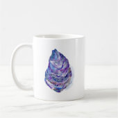 Mug Huître Shell abstraite d'aquarelle (Gauche)