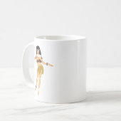 Mug Hula Girl (Devant gauche)