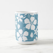 MUG HULA HAÏIENNE (HIBISCUS) ESCLAT BLEU (Centre)