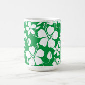 MUG HULA HAÏIENNE (HIBISCUS) VERT (Centre)
