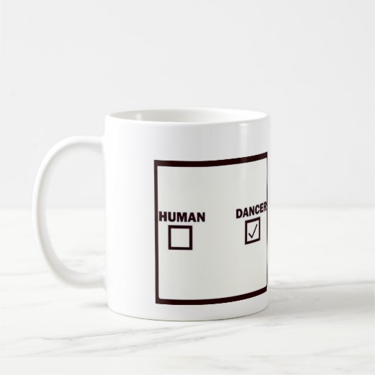 Mug humain/danseur (Gauche)