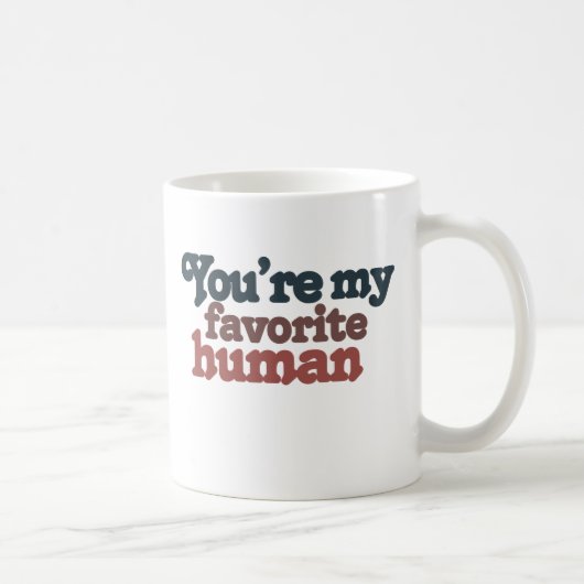 Mug Humain favori pour les valentines jour ou jour (Droite)
