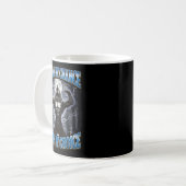Mug Humain Par Chance Alpha Par Choice Funny Werewolf  (Devant gauche)