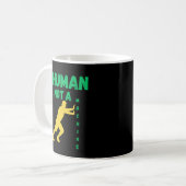 Mug Humain Pas une Machine pour les Penseurs Modernes (Devant gauche)