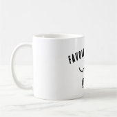 Mug Humain préféré (Gauche)