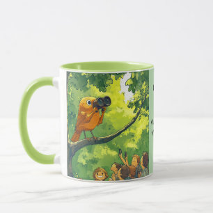 Mug Humains observant les oiseaux