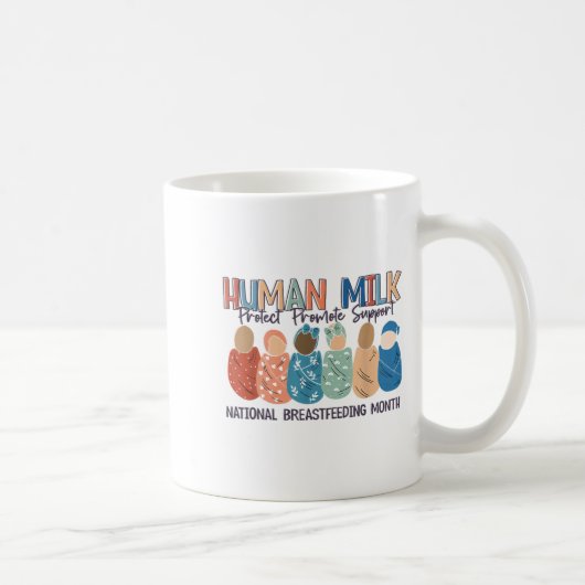 Mug Human Milk Moms Milk S National Breastfeeding Mont (Droite)