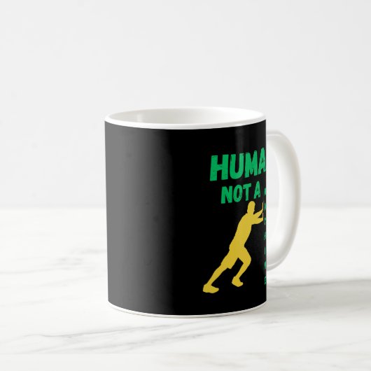Mug Human Not a Machine for Modern Thinkers  (Devant droit)