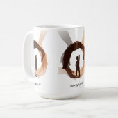 Mug Human Rights for All – Minimal Diversity Circle De (Devant gauche)