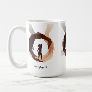 Mug Human Rights for All – Minimal Diversity Circle De