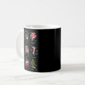 Mug Human Skeleton Anatomy Christmas Medical Student X (Devant gauche)