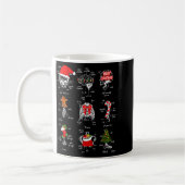 Mug Human Skeleton Anatomy Christmas Medical Student X (Gauche)