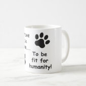 Mug Humane pour l'humanité (Devant droit)