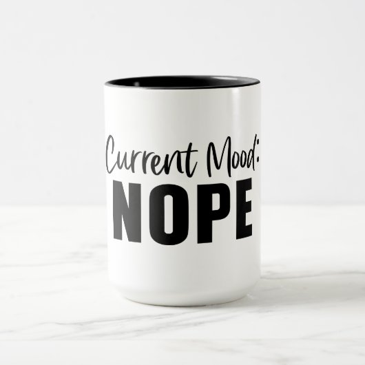 Mug Humeur actuelle non (Centre)