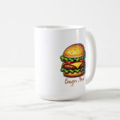 Mug Humeur Burger  (Devant droit)