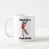 Mug Humeur de balançoire à corde bonnes vibrations (Gauche)