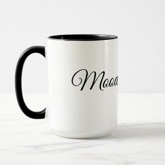 Mug Humeur : vacillante. (Gauche)
