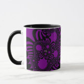 Mug Humeur violette et noire (Gauche)