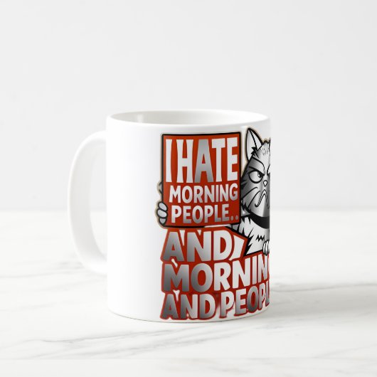 Mug Humeurs du matin (Devant gauche)