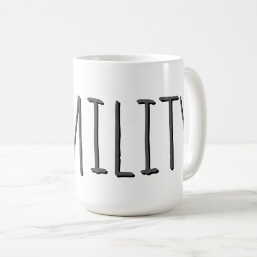 Mug Humilité (Devant droit)