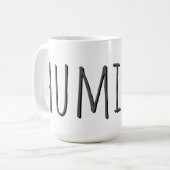 Mug Humilité (Devant gauche)
