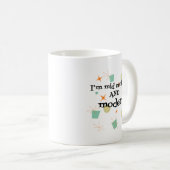 Mug Humoristique 50e anniversaire Retro (Devant droit)