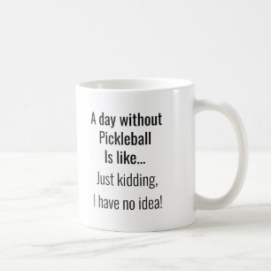 Mug humoristique de café de Pickleball par Deb Jef