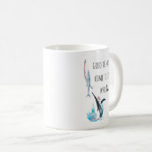 Mug Humoristique Funny Fishing Fisherman Cadeau (Devant droit)