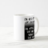 Mug Humoristique Ninjas qui se Cachent Humour (Devant droit)