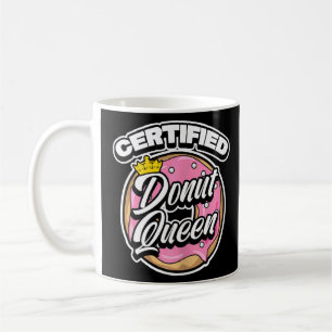 Mug Humour alimentaire Queen Donut Certified Donut pou