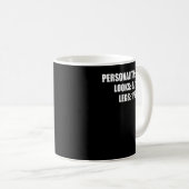 Mug Humour amputé de jambe Drôle cadeau amputation  (Devant droit)