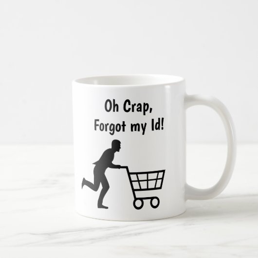 Mug Humour anti-Trump, ID pour le sarcasme de l'épicer (Droite)