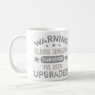 Mug Humour après opération du coude amélioré